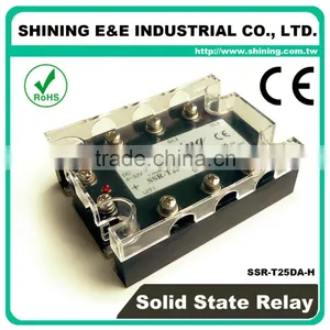 SSR-T25DA-H Equal To Fotek CE Approved 25A 3 Phase SSR thumbnail-1