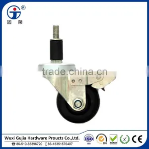 Bar Type Universal Belt Brake Metal Casters CA-6 thumbnail-1