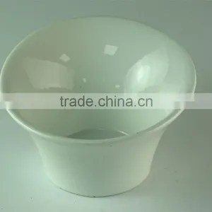 Cheap New Design Bulk Cylinder-Shaped White Ceramic Bowl thumbnail-2