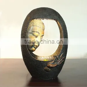 Buddha Water Fountain Indoor Feng Shui Products thumbnail-2