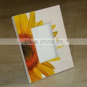 High Quality Best Selling Lacquer Flower Design Photo Frame thumbnail-1