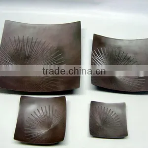 Serving Platters,Aluminum Platters,Metal Platters,Designer Platters,Food Serving Platters thumbnail-1