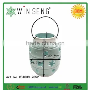 Personalized Ceramic Craft Candle Holder of Jar Shape thumbnail-6