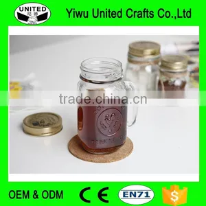 Maison Cock Glass Cup With Metal Screw Cap for Honey thumbnail-1