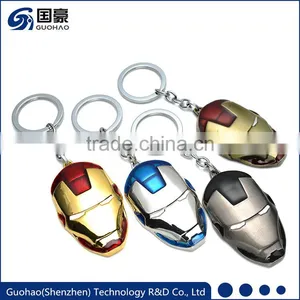 Iron Man Helmet Mask Keychain thumbnail-1