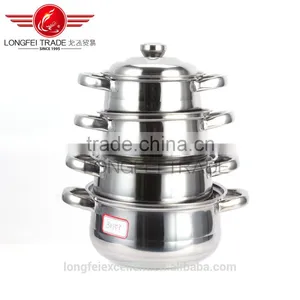 Manufacturay Hot Sale Stainless Steel South Africa Set of Pot thumbnail-1