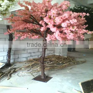 SJ201710012 China Manufacturer High Simulation Artificial Indoor Cherry Blossom Tree thumbnail-1