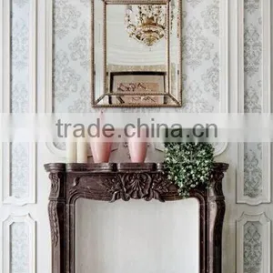 Living Room Furniture Fireplace With Wall Mirror For Interior Decoration thumbnail-4