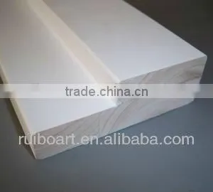 Gesso White Primed Skirting Board for Buidling Decoration MDF Board thumbnail-6
