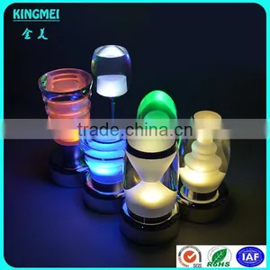 Triangle 3d Rechargeable LED Table Lamp & Table Lamp With Battery & Light up Lamp Plastic thumbnail-5