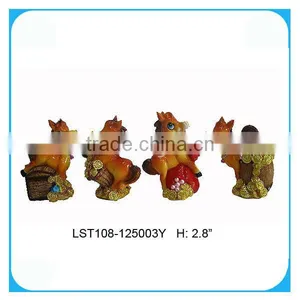 Resin Horse for Russia New Year Ornaments thumbnail-1