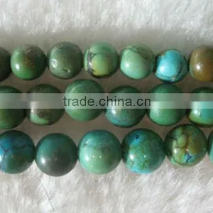 6mm Round Real Turquoise Strands thumbnail-1