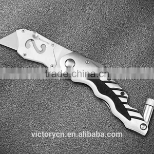 Utility Cutter Made of 420 Stainless Steel and Aluminium Handle,with LED Light thumbnail-1