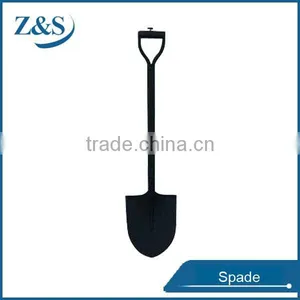 Round Point One Piece Spade Powder Coated thumbnail-1