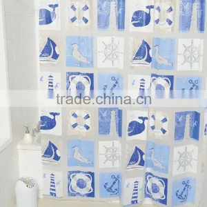 Printed EVA Shower Curtain and Bath Accessory thumbnail-1