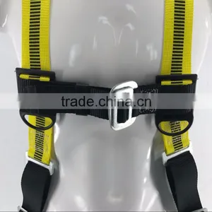 Yellow Cheap Full Body Harness With Lanyard thumbnail-4