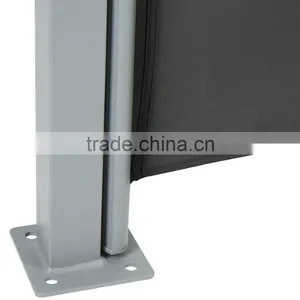 3x1.8M Aluminum Black Waterproof Patio Screen thumbnail-4
