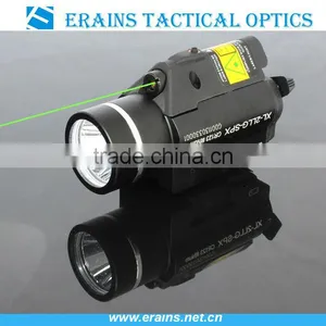 Tactical Quick Start Green Laser Sight Scope and Strobe 200 Lumen CREE Q5 LED Light Combo thumbnail-1