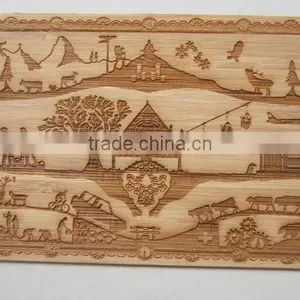 2017 Handmade Bamboo Christmas Card thumbnail-3