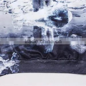 High Quality Fashion Style 100% Polyester Printing Men Fleece Sport Jacket thumbnail-3