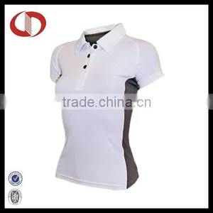 New Short Sleeve Womens Running Polo Shirts thumbnail-1