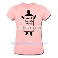 Hot Sale Promotional Custom Women Tshirt /ladies Shirt Design thumbnail-1