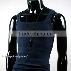 Men Tank Top, 100 % Cotton thumbnail-1