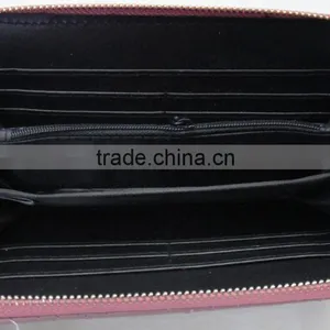 Hot Stripe PU Leather 2016 Lady New Popular Heart Wallet thumbnail-5