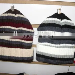 Knitted Ski Beanie Hat thumbnail-1