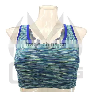 Factory Supply Sexy Ladies Bra Underwear Sports Wear Seamless Bra for Women thumbnail-3