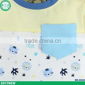 China Wholesale Baby Clothing Custom Printing Design Baby Boys T Shirt thumbnail-6