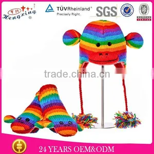 100% Wool New Fashion High Quality Return to Adult Animal Kit Hats thumbnail-1