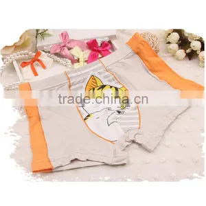Lovely Design Fashion and Comfortable Printed Lovely Cartoon Children Boxer Underwear for Girls thumbnail-4