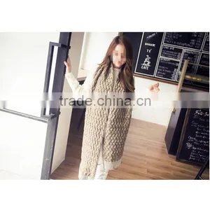 Latest Design Super Long and Super Warm 3color Choice Men and Women Acrylic Fashion Neckwear Muffler thumbnail-5