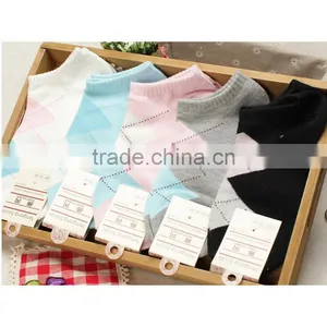 Cute Love Women Socks 1lot =20pairs Solid Candy Color Sweet Ship Boat Short Sock,Spring&AutumnThin Ankle Invisible Socks For Gir thumbnail-3