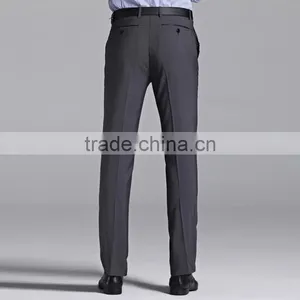 2016 Custom Factory Price Formal Grey Man Pants thumbnail-3