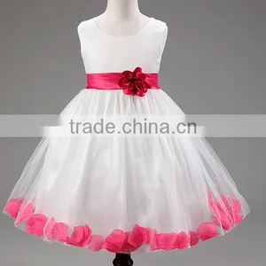 Walson Anna Frozen Cosplay Wholesale Party Frozen Birthday Items Shoulder Flowers Crocheted Skirt thumbnail-2