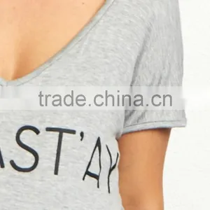 Wholesale Graphic Print Short Sleeve Maternity Wear Fashion Women Maternity Top thumbnail-5