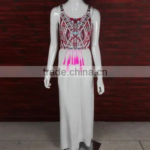 Spandex Floor-length One-piece Dress thumbnail-3