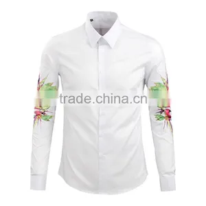 The European and American Fashion Leisure Long-sleeved Cotton Shirt thumbnail-1