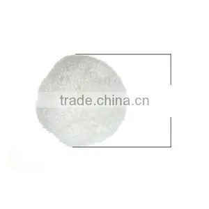 Cashmere Pom Pom Balls DIY Craft Decoration White Round 40mm Dia. thumbnail-2