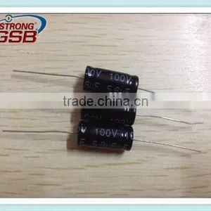 Horizontal Capacitor 5.6UF100Valuminum Electrolytic Capacitor Inventory Hot Sell High Quality thumbnail-4