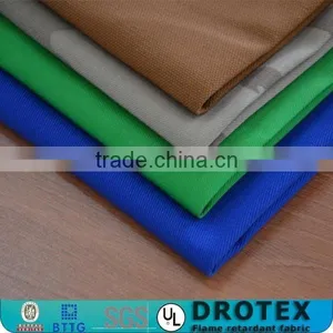 Proban Finished CVC Fabric Workwear FR Flame Retardant CVC Cotton/polyester Twill Fabric for Safety Coverall thumbnail-1