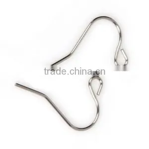 Surgical Stainless Steel Plain Ear Wire Earrings Hooks Jewellery Findings Accessories thumbnail-2