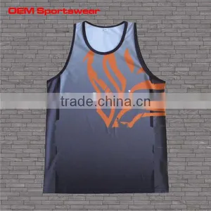 Wholesale Custom Sublimated Running Shirts thumbnail-3