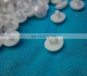 FAKE PEARL BUTTON 1 HOLE BUTTON FOR BAGS TALL FEET BUTTON FOR FASHION CLOTHES thumbnail-5