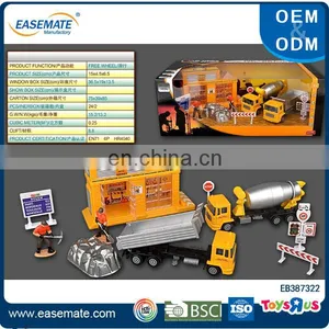 New Style Product Alloy Free Wheel Engineering Truck Set Toys for Sales thumbnail-1