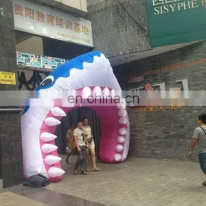 2014 New Design Inflatable Shark Arch thumbnail-1