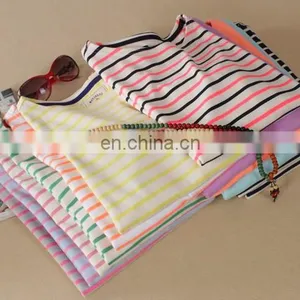 Top Grade Lady 3/4 Sleeves Blouse Design/lady Stripe Shirt thumbnail-1