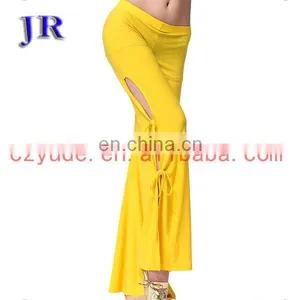 Wholesale Cheap Long Crystal Women Belly Dance Pants K-4024 thumbnail-2